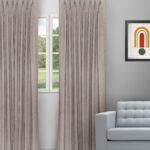 Sand Texture - Taupe Custom Curtains