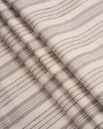 Coastal Stripes - Smoke Ripple Fold Drapes - Image 2