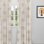 Embroidered Hailee - Mint Custom Curtains