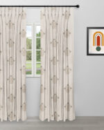 Embroidered  Hailee - Mint Custom Curtains