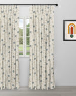 Embroidered Pecan - Dew Custom Curtains