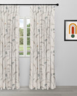 Embroidered Silvy - Dew Custom Curtains
