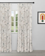 Embroidered Silvy - Dew Custom Curtains
