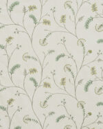 Embroidered Silvy - Sage Green Custom Curtains - Image 4