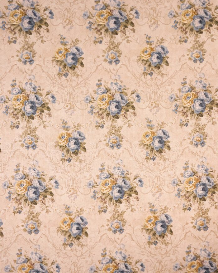 English Garden - Sapphire Fog Fabric Swatch - Image 1