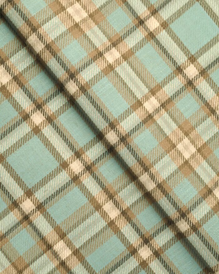 Farmhouse Plaid Check - Lake Custom Curtains - Image 2
