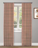 Farmhouse Plaid Check - Petal Custom Curtains