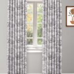 French Toile - Brown Custom Curtains