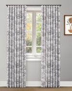 French Toile - Brown Custom Curtains