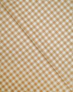 Gingham Check - Mustard Ripple Fold Drapes - Image 2