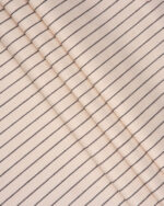 Lincoln Stripes - Graphite Ripple Fold Drapes - Image 2