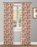 Vintage Floral Collection - Misty Rose Custom Curtains
