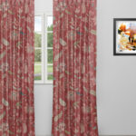 Blooming Spring - Red Apple Custom Curtains