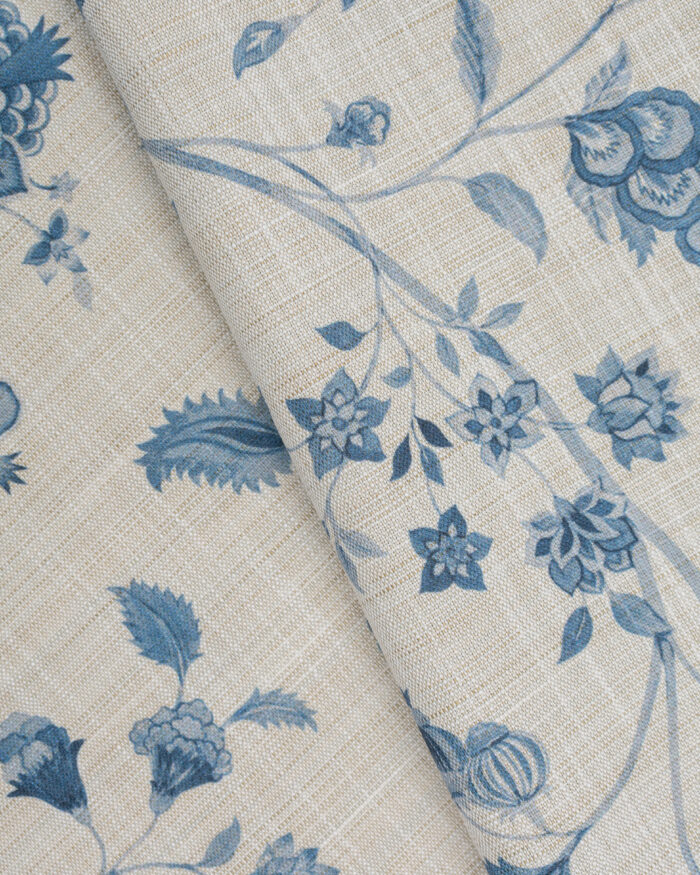 Blooming Spring - Just Blue Fabric Swatch - Image 3