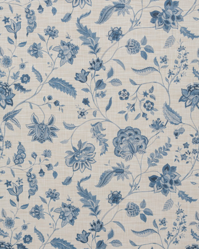 Blooming Spring - Just Blue Fabric Swatch - Image 2