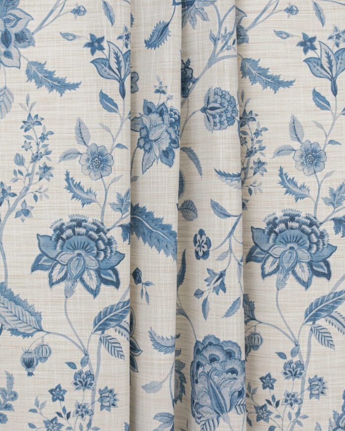 Blooming Spring - Just Blue Fabric Swatch - Image 1