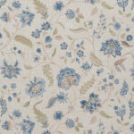 Blooming Spring - My Blue Fabric Swatch