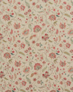 Blooming Spring - Tangerine Red Fabric Swatch - Image 3