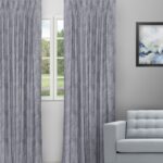 Celeste - Charcoal Custom Curtains
