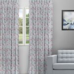 Chelsea Floral - Mauve Custom Curtains