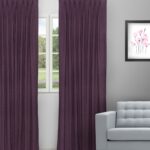 Colonial - Plum Custom Curtains