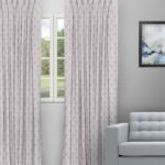 Cotton Husk - Silver Custom Curtains