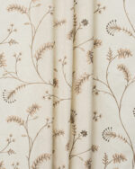 Embroidered Silvy - Walnut Custom Curtains - Image 2