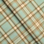 Farmhouse Plaid Check - Lake Fabric Swatch