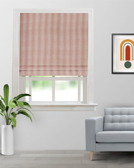 Java - Coral Roman Shades