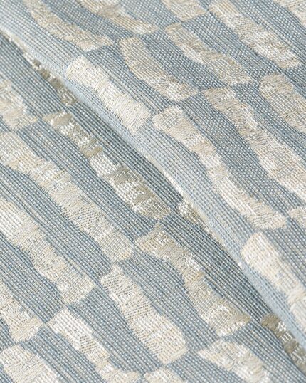 Landscape - Dusky Blue Custom Curtains