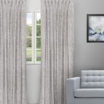 Landscape - Silver Custom Curtains