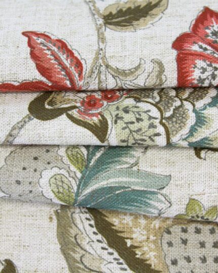 Leaf - Olive Ripple Fold Drapes
