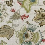 Leaf - Olive Custom Curtains