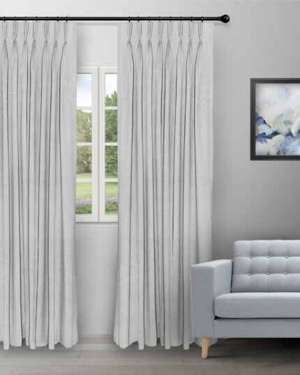 Orlando - Gray Custom Curtains