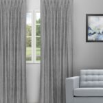 Orlando - Slate Custom Curtains