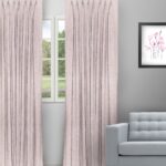 Sand Texture - Blush Custom Curtains