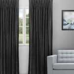 Sprint - Black Custom Curtains