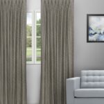 Swizz - Charcoal Custom Curtains