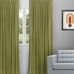 Swizz - Grass Green Custom Curtains