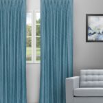 Swizz - Ocean Blue Custom Curtains