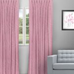 Swizz - Petal Pink Custom Curtains