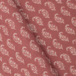Vintage Paisley - Red Fabric Swatch