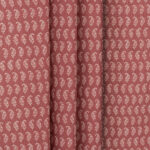 Vintage Paisley - Red Ripple Fold Drapes
