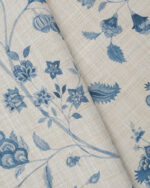Blooming Spring - Just Blue Fabric Swatch - Image 4