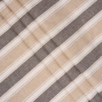 French Stripes -  Gray Fabric Swatch