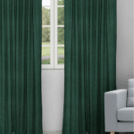 Colonial - Forest Ripple Fold Drapes