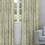 Colorado - Herb Green Ripple Fold Drapes