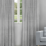 Opus - Dark Gray Ripple Fold Drapes