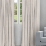 Orlando - Beige Ripple Fold Drapes