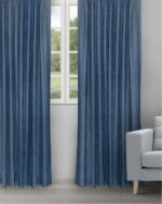 Orlando - Navy Ripple Fold Panels